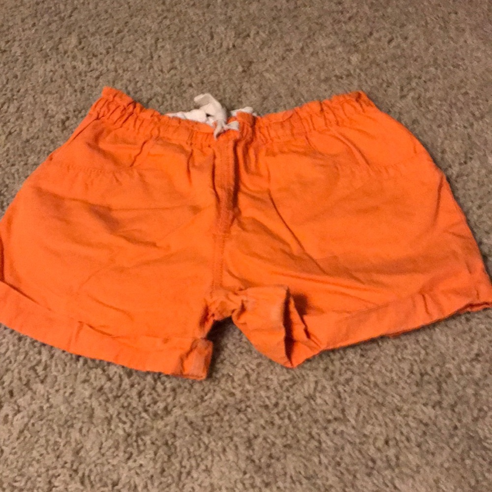 Orange shorts